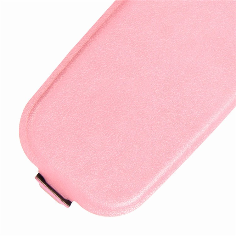 Crazy Horse Vertical Leather Shell Case for Nokia 105 - Pink-3