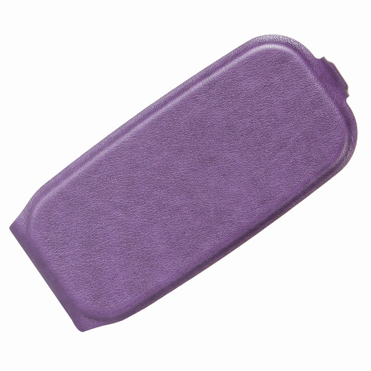 Crazy Horse Skin Leather Vertical Case for Nokia 105 - Purple-2