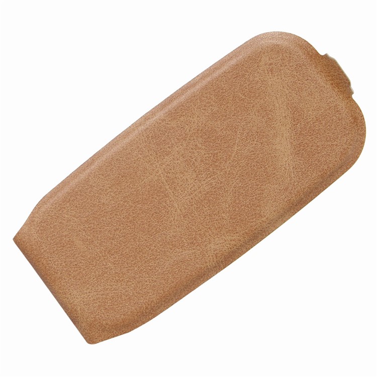 Crazy Horse Vertical Leather Protective Case for Nokia 105 - Brown-5