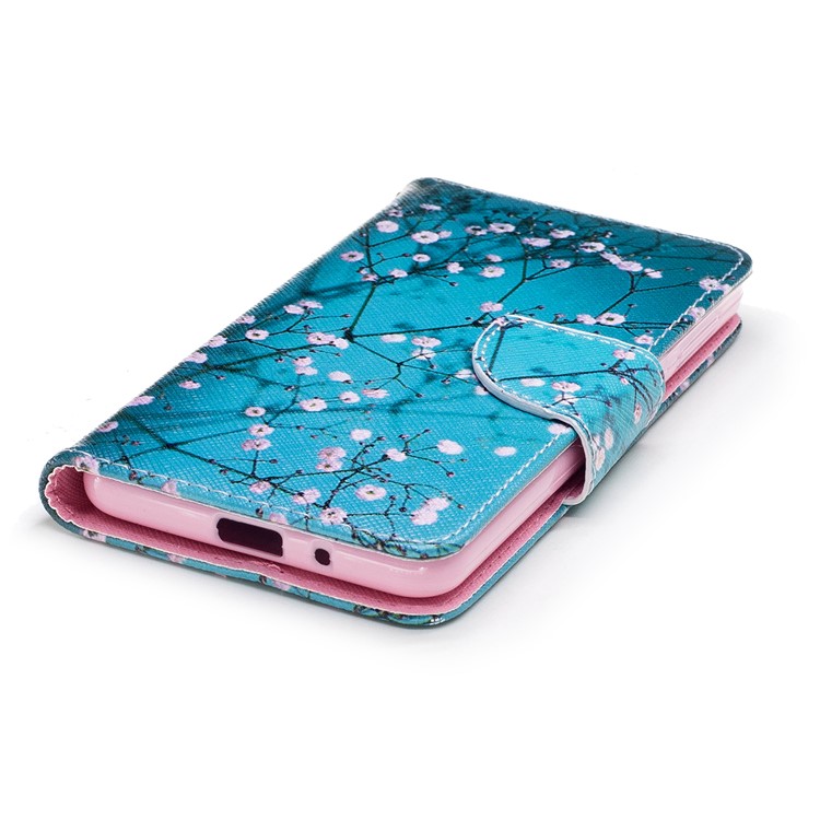 Pattern Printing PU Leather Magnetic Wallet Stand Cell Phone Cover for Nokia 2 - Wintersweet-6