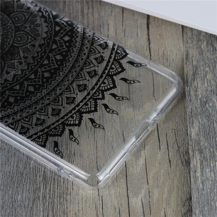 Mandala Flower TPU + PC Combo Back Case for Nokia 5 - Black-6