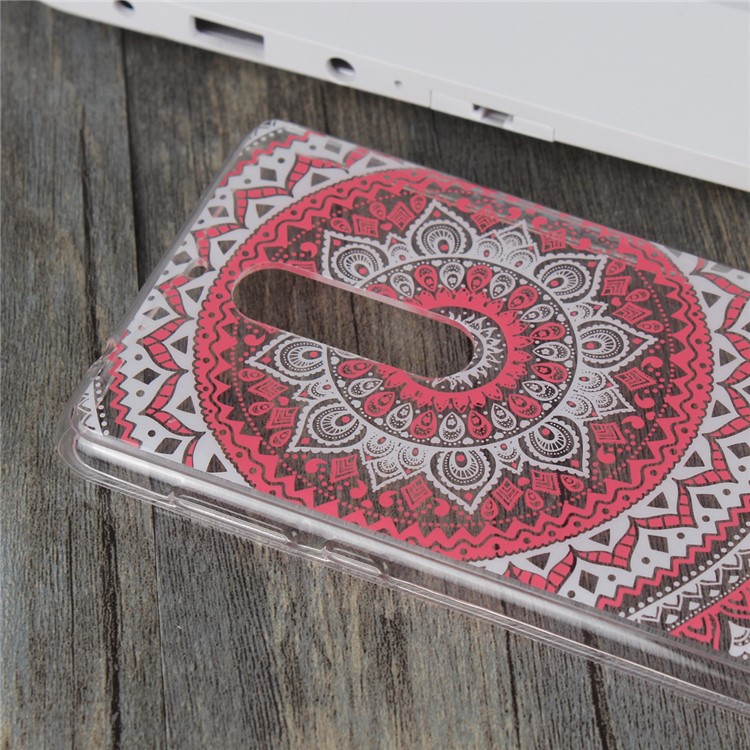 Mandala Flower TPU + PC Combo Back Cover for Nokia 5 - Pink-5
