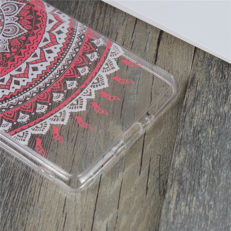 Mandala Flower TPU + PC Combo Back Cover for Nokia 5 - Pink-6
