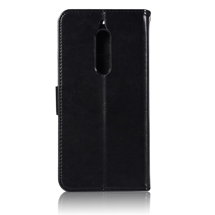 For Nokia 5 Imprint Owl Dream Catcher Pattern PU Leather Protection Wallet Case - Black-3