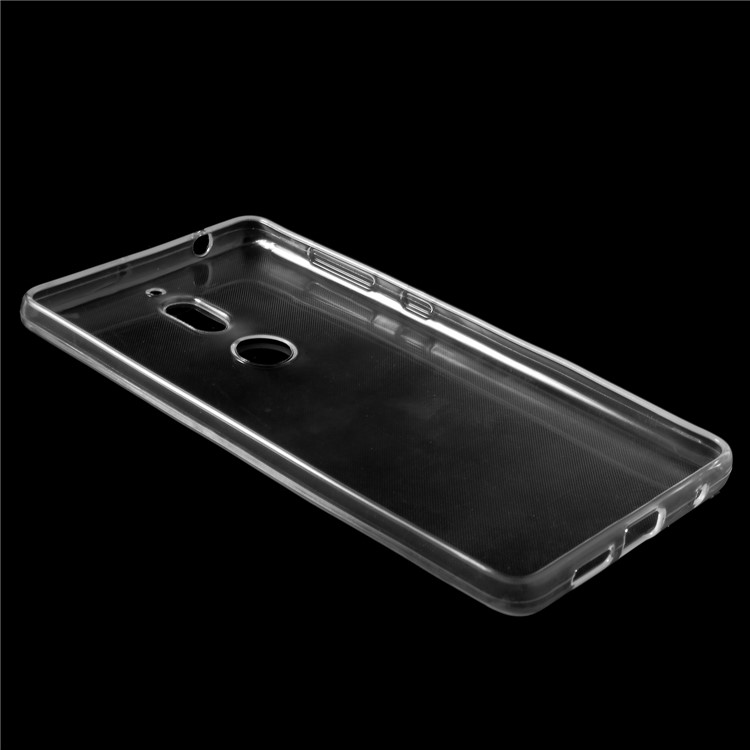 For Nokia 7 Crystal Clear Flexible TPU Mobile Phone Case - Transparent-3