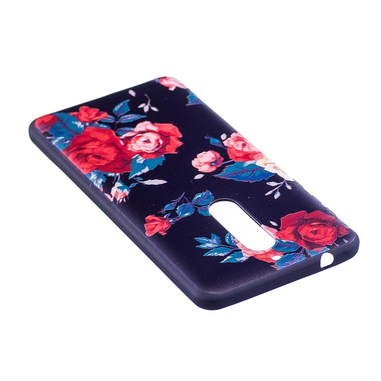For Nokia 5 Pattern Printing Embossed TPU Soft Protection Casing - Blooming Flowers-4