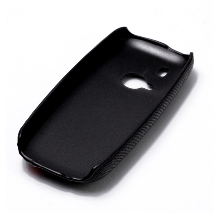 Contrast Color PU Leather Coated PC Mobile Phone Casing for Nokia 3310 (2017) - Black-6