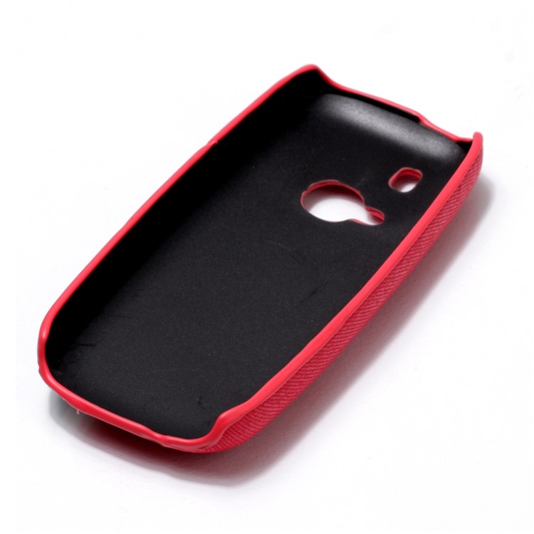 Contrast Color PU Leather Coated PC Mobile Phone Cover for Nokia 3310 (2017) - Rose-6