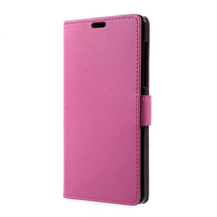 For Nokia 6 Magnetic Stand Leather Wallet Case Accessory - Rose-2