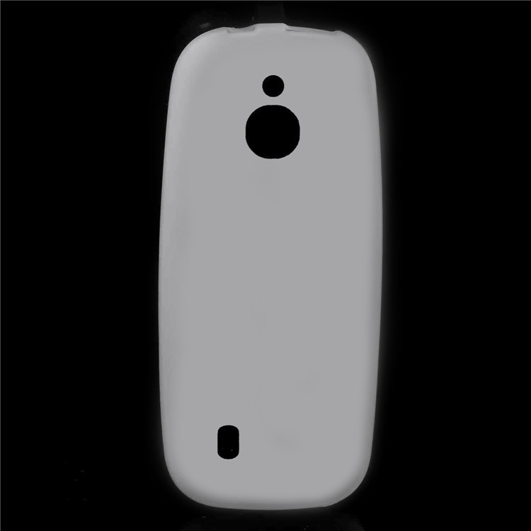 Double Sided Matte Anti-fingerprint TPU Back Cover Shell for Nokia N3310 (3G) Version - White-1