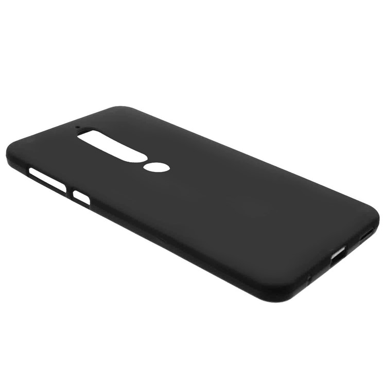 Double-sided Matte TPU Gel Back Phone Shell for Nokia 6.1 (5.5-inch) - Black-3