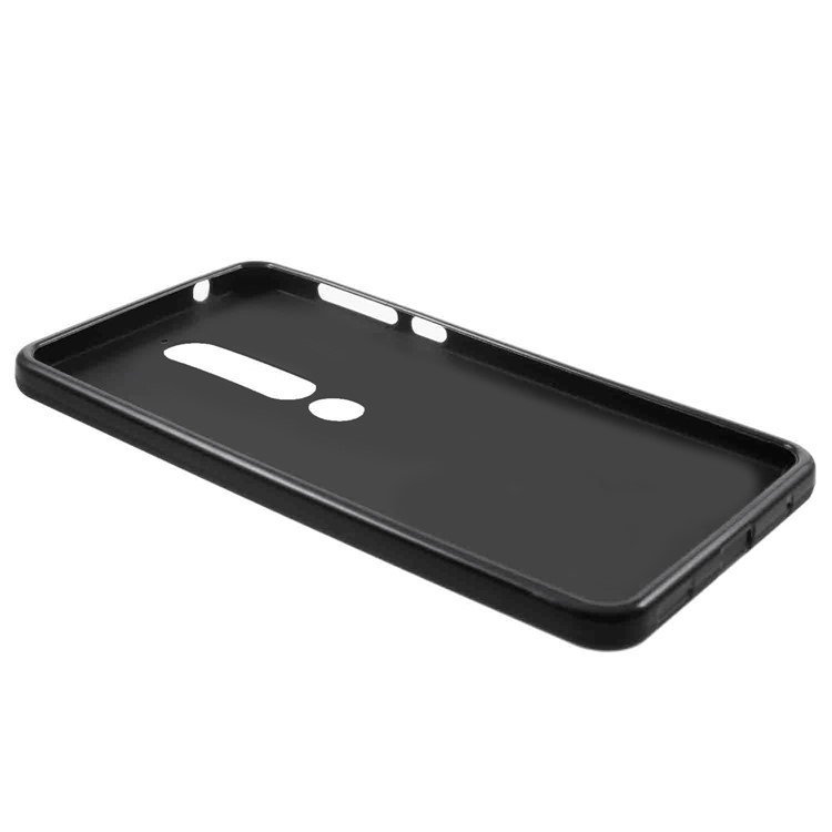 Double-sided Matte TPU Gel Back Phone Shell for Nokia 6.1 (5.5-inch) - Black-4
