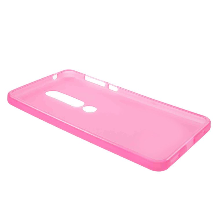 Double-sided Matte TPU Soft Protector Case for Nokia 6.1 (5.5-inch) - Rose-3