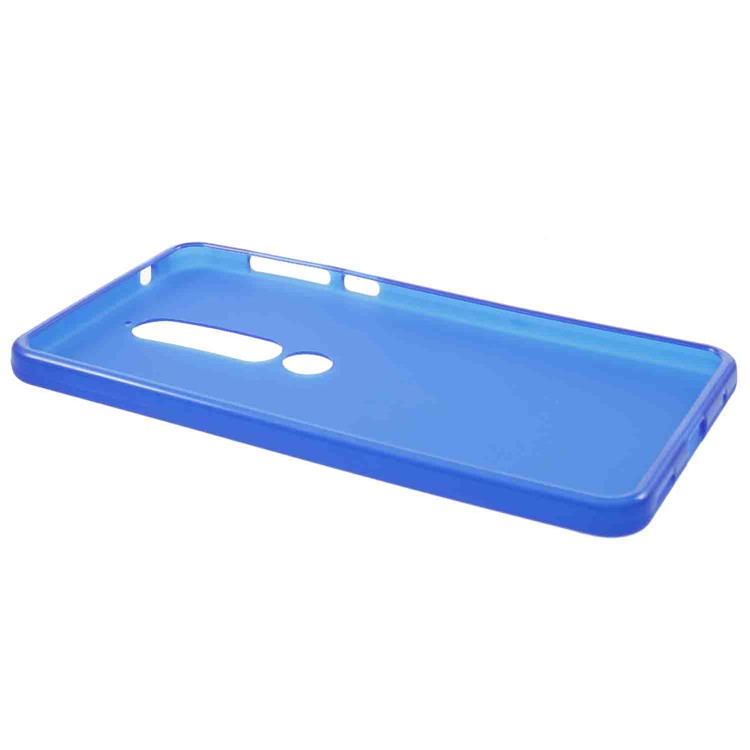 Double-sided Matte TPU Soft Protector Cover for Nokia 6.1 (5.5-inch) - Blue-3