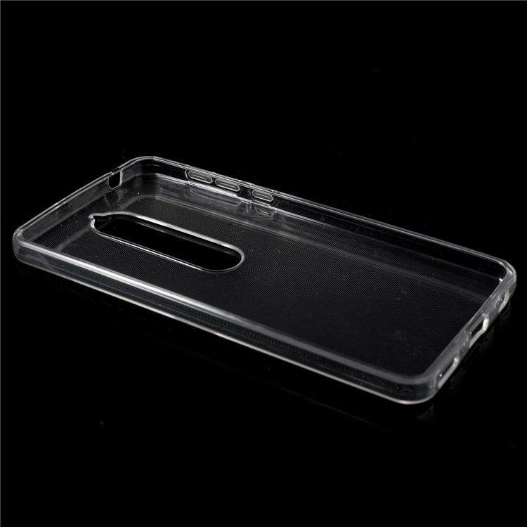 Transparent TPU Back Phone Case with Non-slip Inner for Nokia 6.1 (5.5-inch)-4
