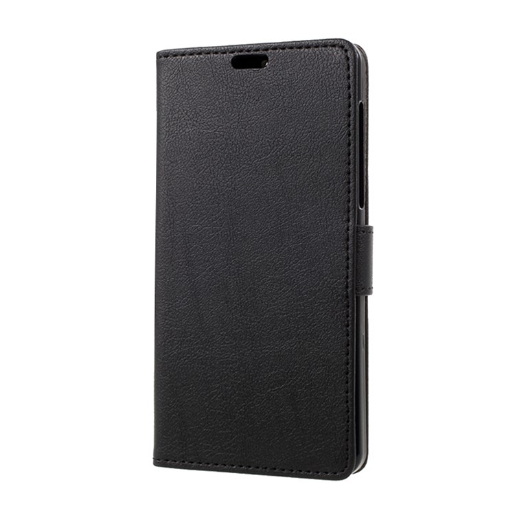 Protective Wallet PU Leather Case with Stand for Nokia 6 - Black-3