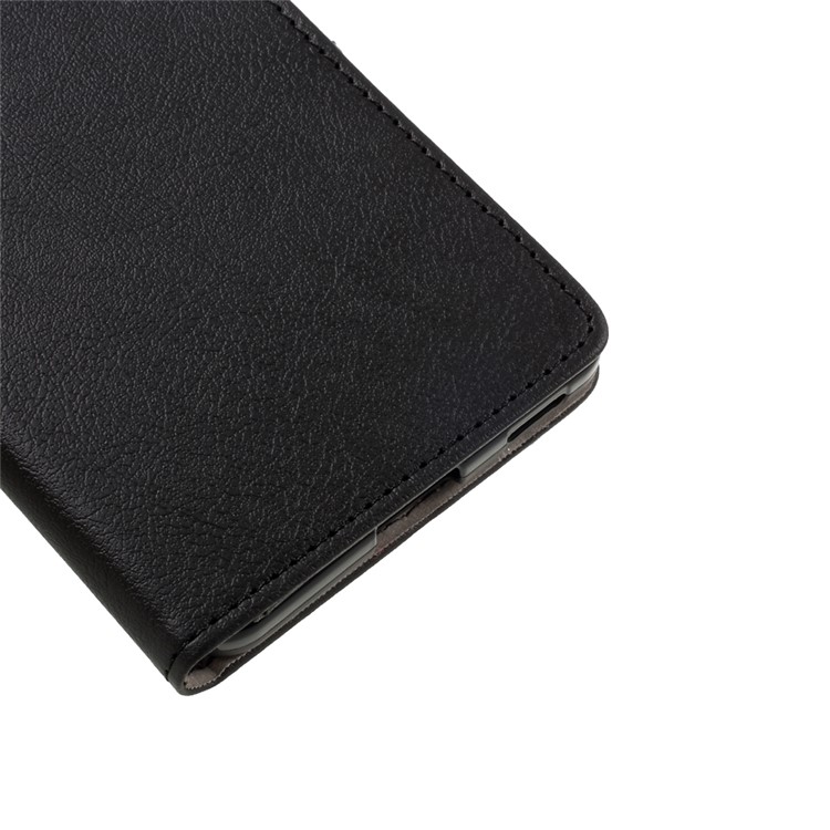 Protective Wallet PU Leather Case with Stand for Nokia 6 - Black-7