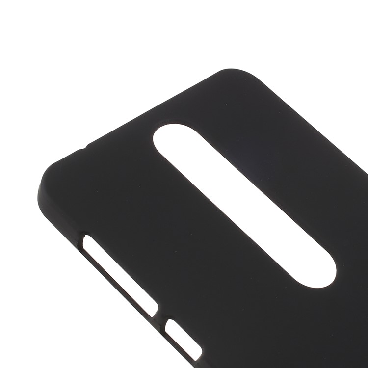 Rubberized Hard Plastic Back Case for Nokia 6.1 (5.5-inch) - Black-4