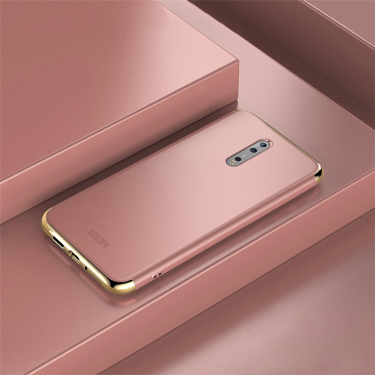 MOFI Guard Series Detachable 3-in-1 Electroplating Plastic Hard Shell for Nokia 8 - Rose Gold-1