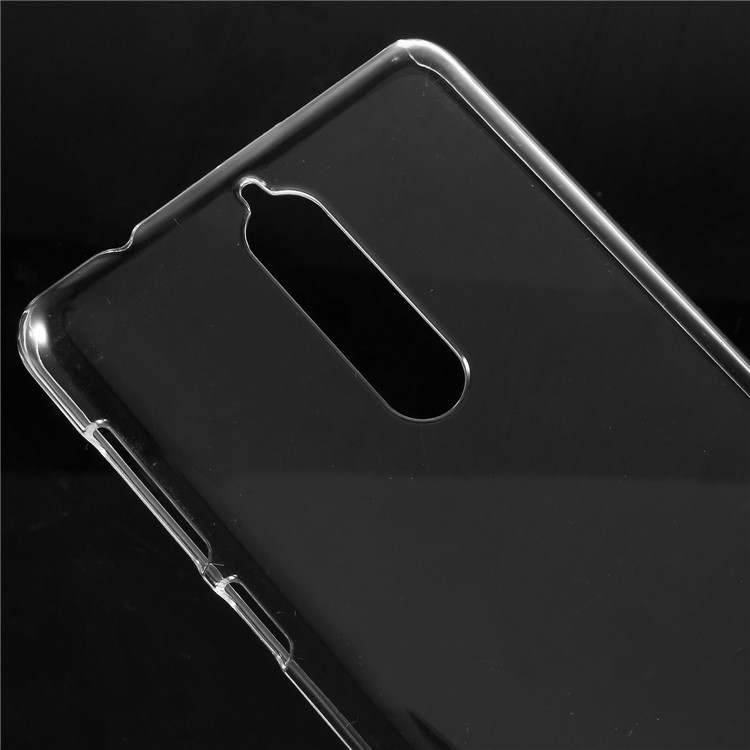 100Pcs/Lot Hard Plastic Transparent Mobile Phone Lightweight Cases for Nokia 8-3