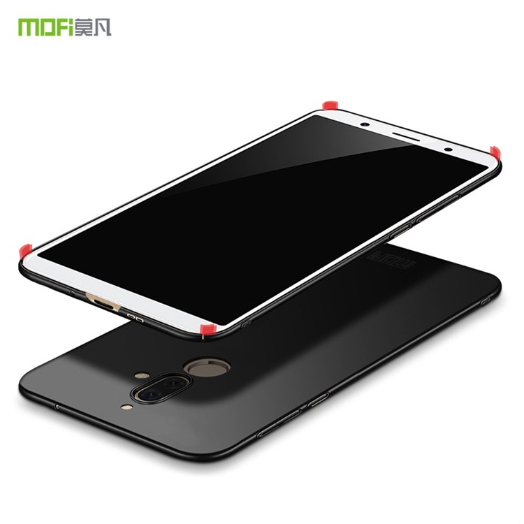 MOFI Shield Slim Frosted Hard Plastic Case for Nokia 7 plus - Black-3