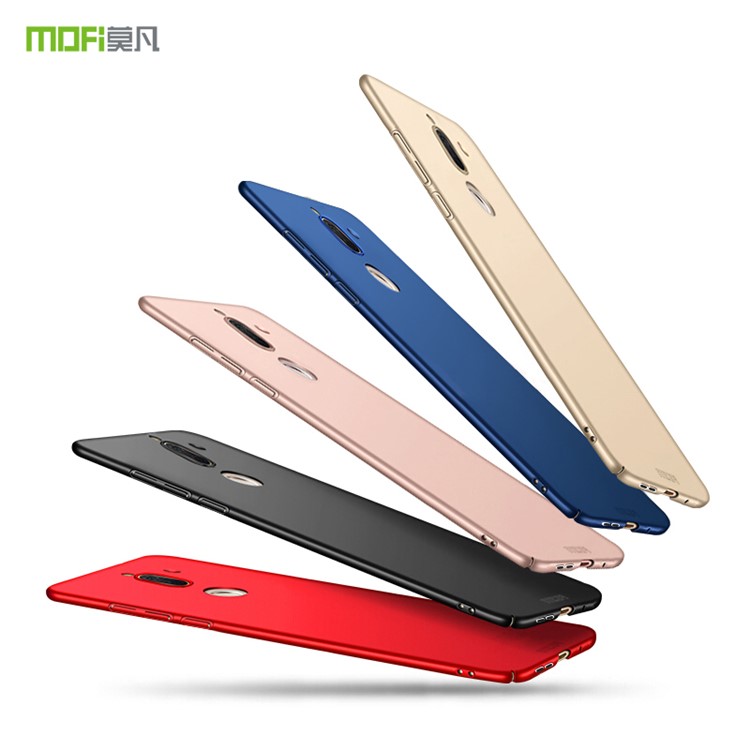 MOFI Shield Slim Frosted Hard Plastic Case for Nokia 7 plus - Black-4
