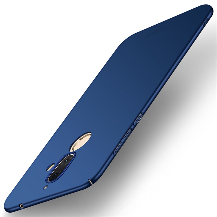 MOFI Shield Slim Frosted Hard Plastic Casing for Nokia 7 plus - Dark Blue-1