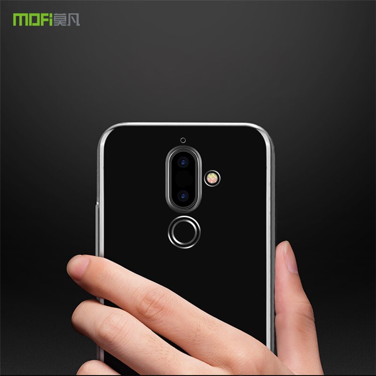 MOFI Yin Series Ultra Thin Clear Soft TPU Case for Nokia 7 plus - Transparent-3