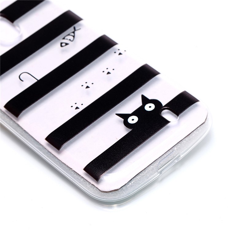 Pattern Printing TPU Case for Nokia 1 - Stripes Pattern-3