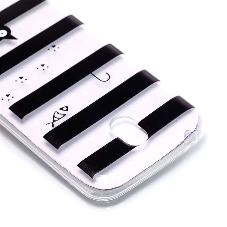 Pattern Printing TPU Case for Nokia 1 - Stripes Pattern-4