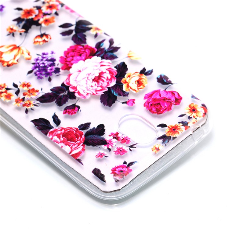 Pattern Printing TPU Back Case for Nokia 1 - Vivid Flowers-4