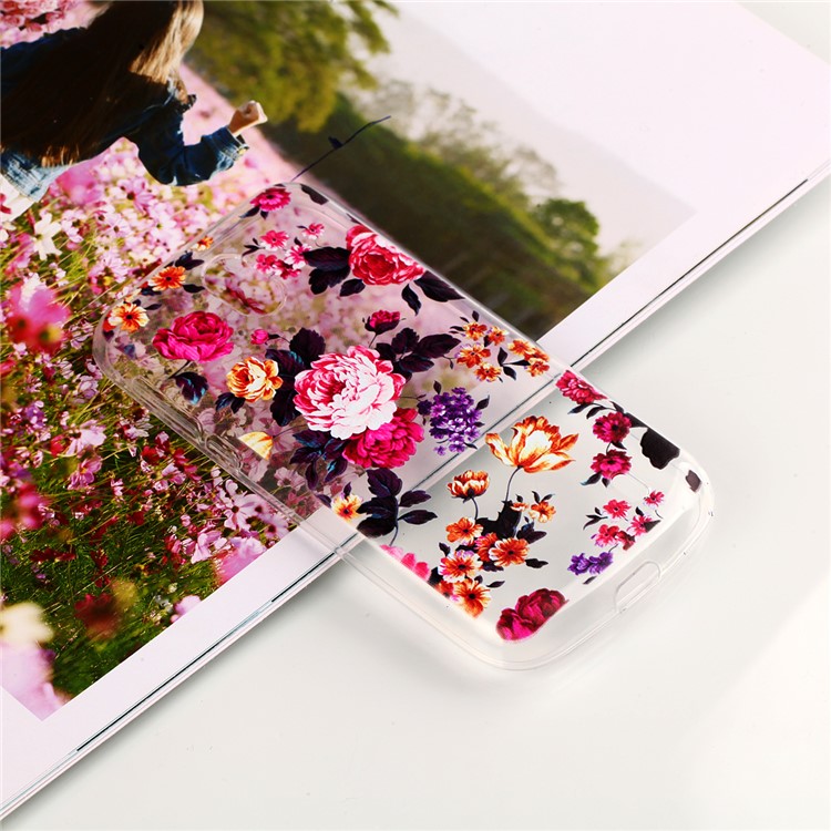 Pattern Printing TPU Back Case for Nokia 1 - Vivid Flowers-5