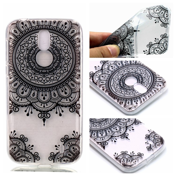 Pattern Printing TPU Protection Case for Nokia 1 - Mandala Flowers-1
