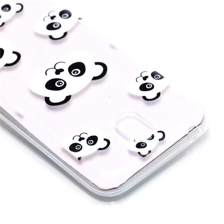 Pattern Printing TPU Soft Case for Nokia 1 - Panda Pattern-4