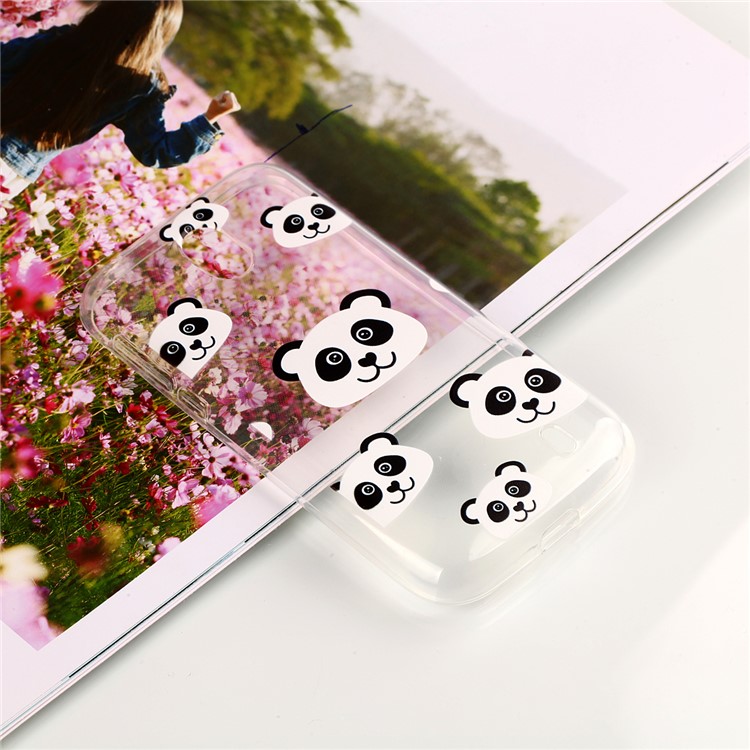 Pattern Printing TPU Soft Case for Nokia 1 - Panda Pattern-5