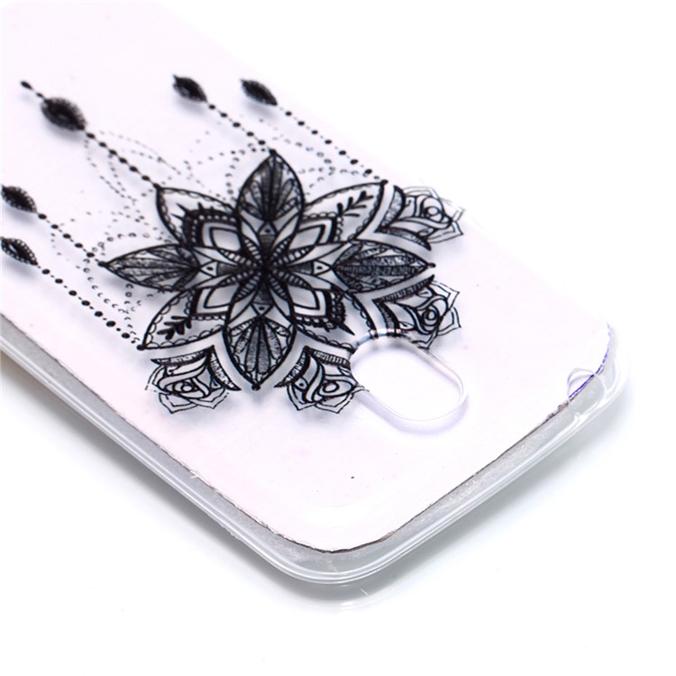 Pattern Printing TPU Case Cover Shell for Nokia 1 - Flower Pattern-4