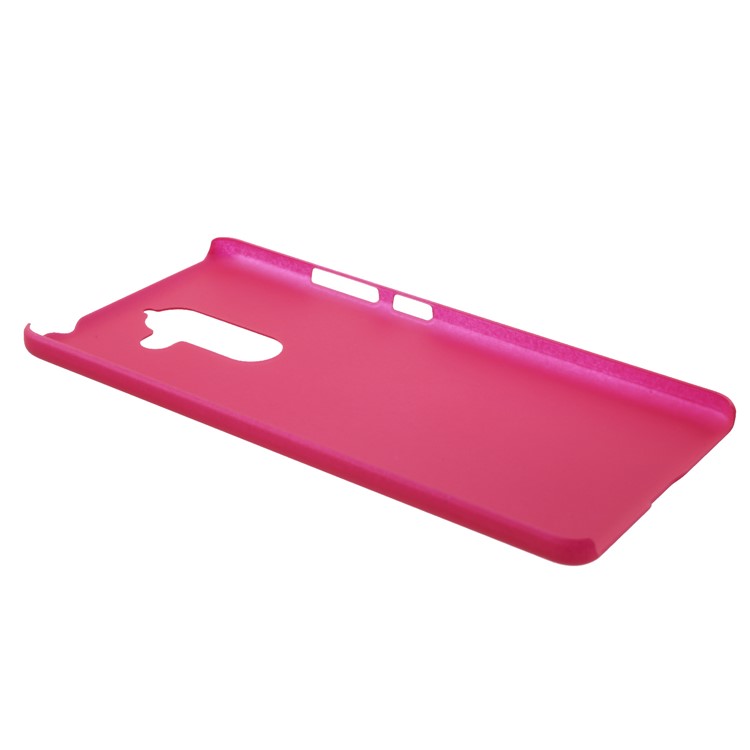 For Nokia 7 plus Rubberized PC Hard Mobile Cover Case - Rose-3