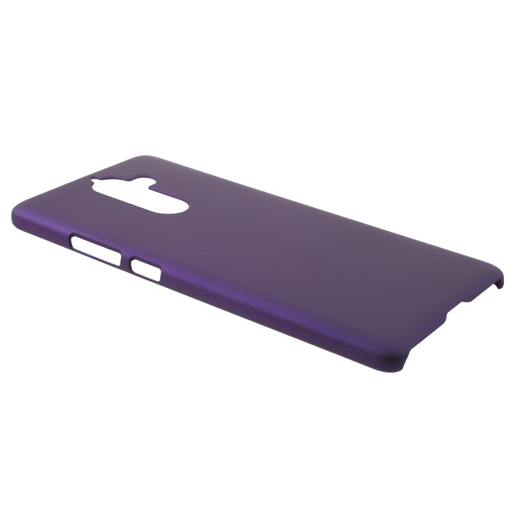 For Nokia 7 plus Rubberized Plastic Hard Mobile Phone Shell - Purple-2
