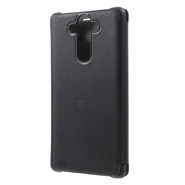 For Nokia 8 Sirocco Cloth Texture PU Leather Card Holder Phone Case - Black-2