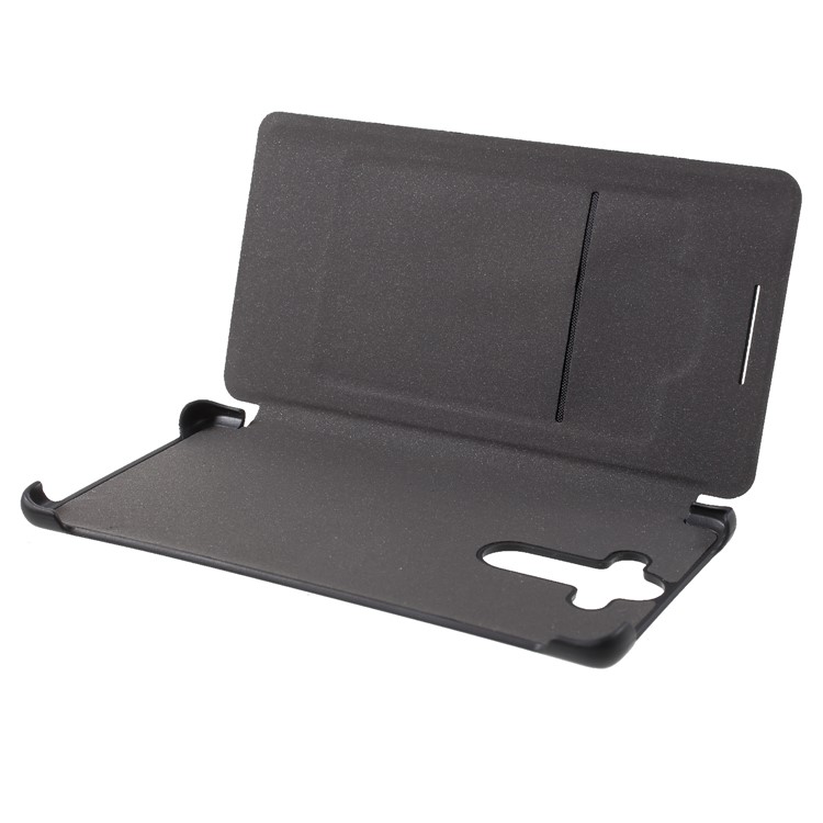For Nokia 8 Sirocco Cloth Texture PU Leather Card Holder Phone Case - Black-5