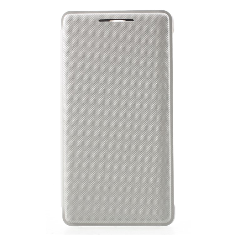 For Nokia 8 Sirocco Cloth Texture PU Leather Flip Cover with Card Slot - White-1