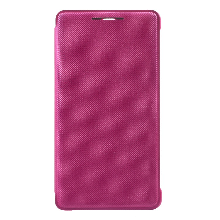 For Nokia 8 Sirocco Cloth Texture Card Holder PU Leather Mobile Phone Casing - Rose-1