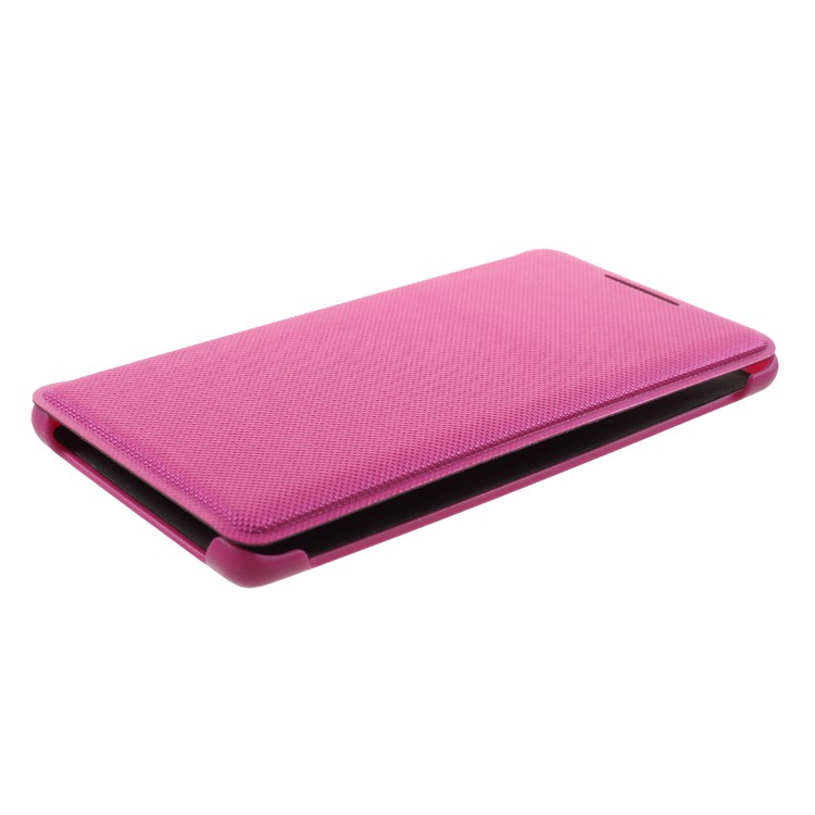 For Nokia 8 Sirocco Cloth Texture Card Holder PU Leather Mobile Phone Casing - Rose-4