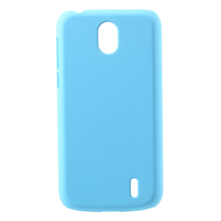 For Nokia 1 Rubberized PC Hard Mobile Phone Case Accessory - Baby Blue-1