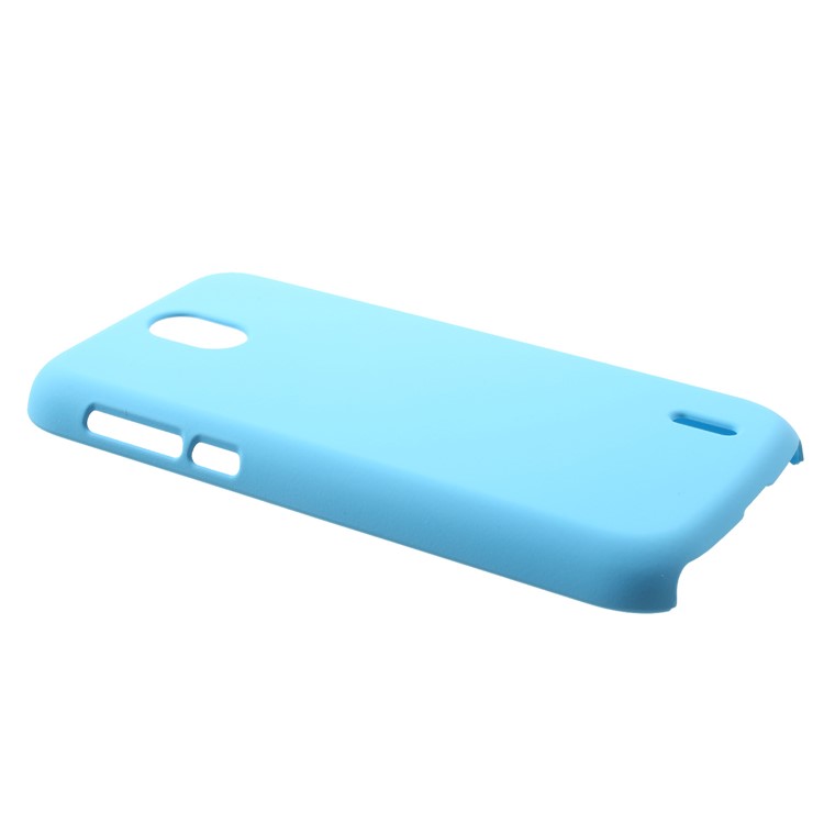 For Nokia 1 Rubberized PC Hard Mobile Phone Case Accessory - Baby Blue-2