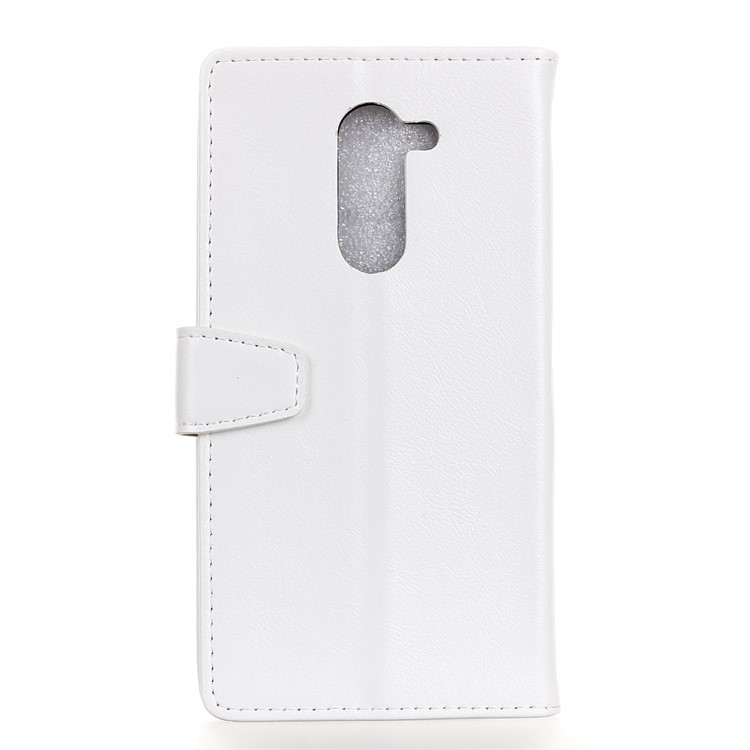 Crazy Horse PU Leather Wallet Mobile Phone Shell for Nokia 7 plus - White-3