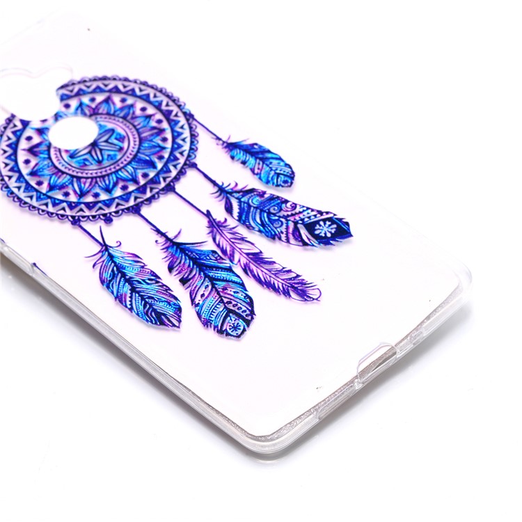 Pattern Printing Soft TPU Cell Phone Case for Nokia 7 plus - Dream Catcher-2
