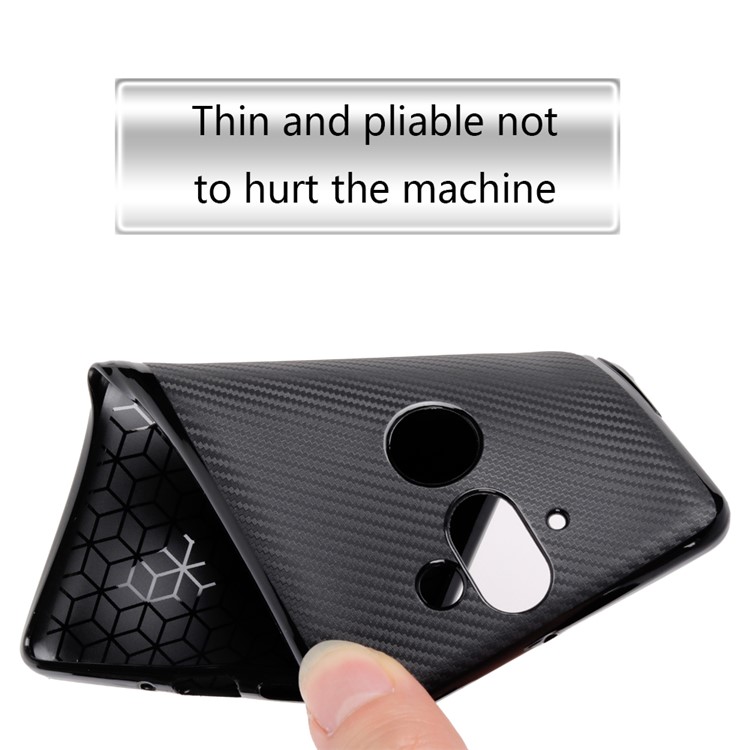 Carbon Fibre TPU Case for Nokia 9 / 8 Sirocco - Black-5