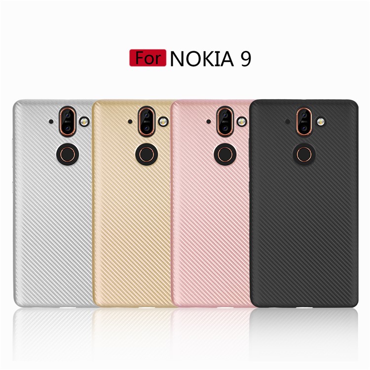 Carbon Fibre TPU Case for Nokia 9 / 8 Sirocco - Black-7