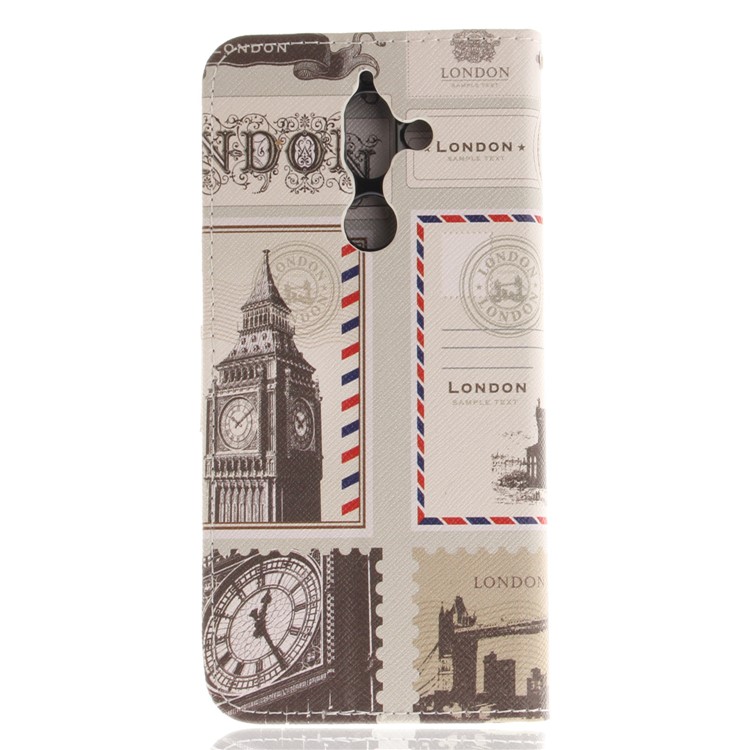 Pattern Printing Wallet Stand PU Leather Cover for Nokia 7 plus - UK Flag-2
